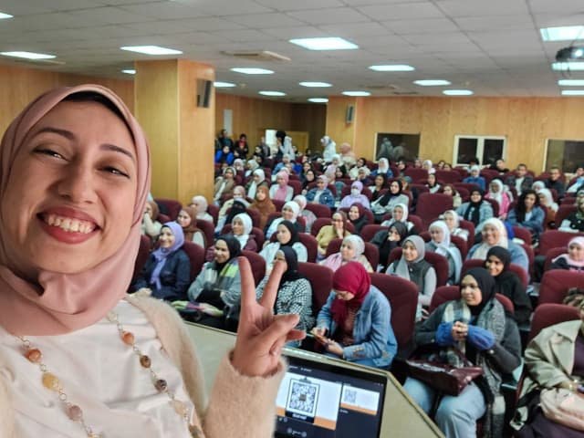 Alex library job fair by i career