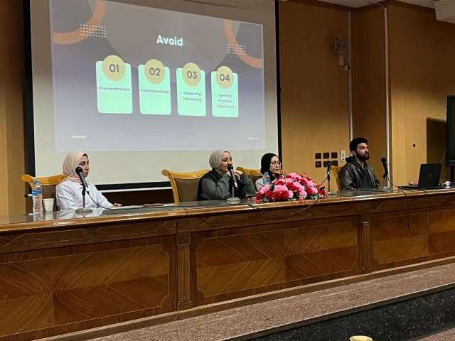 Alex library job fair by i career