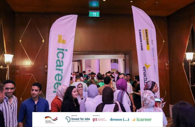 Alex library job fair by i career