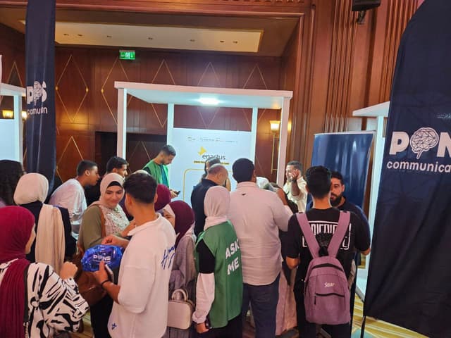 Alex library job fair by i career