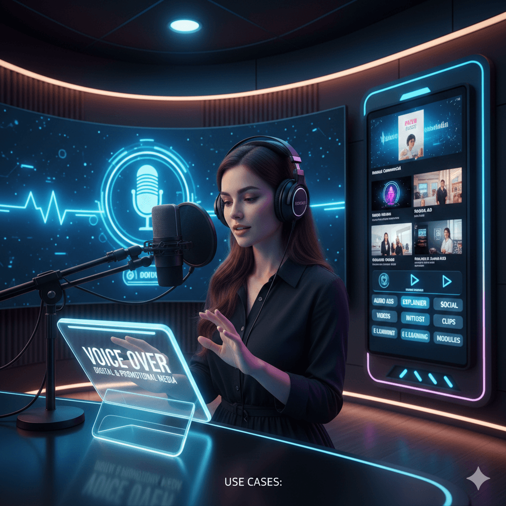 Digital and promotional media.